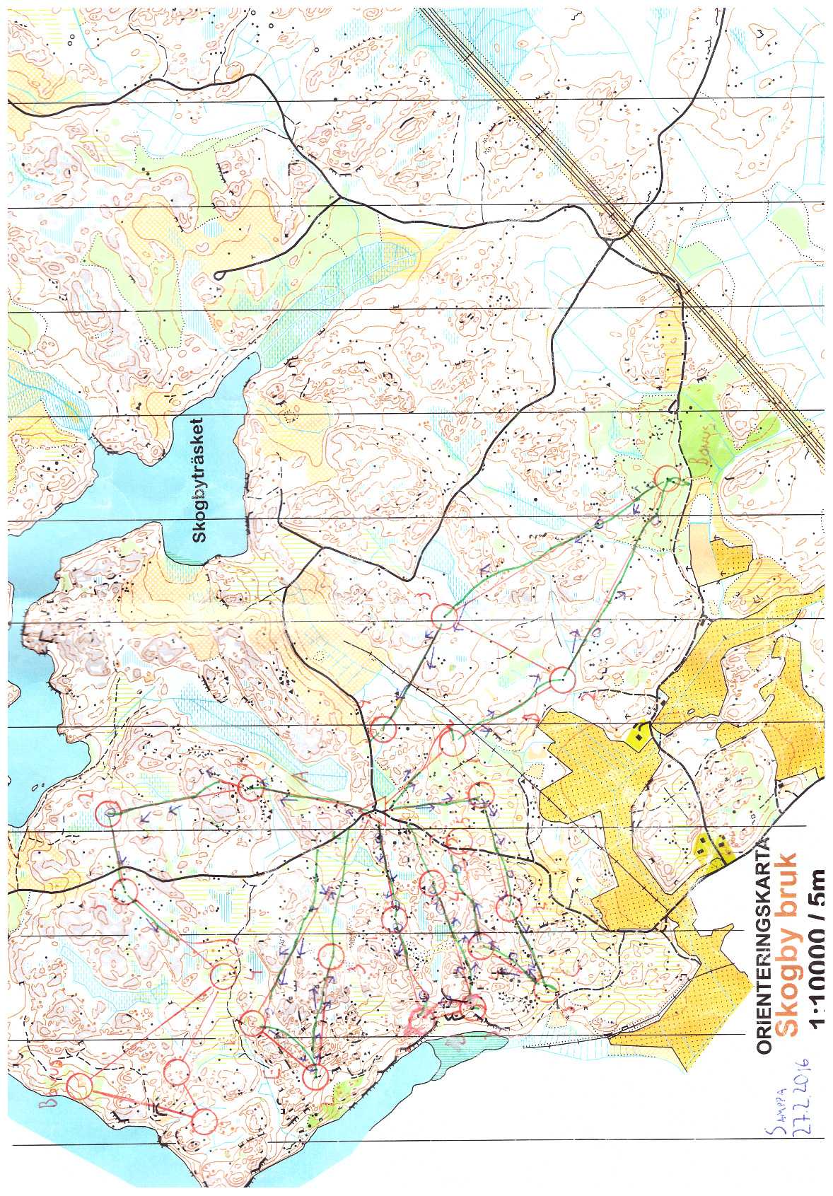 Skogby, intervallit (27/02/2016)