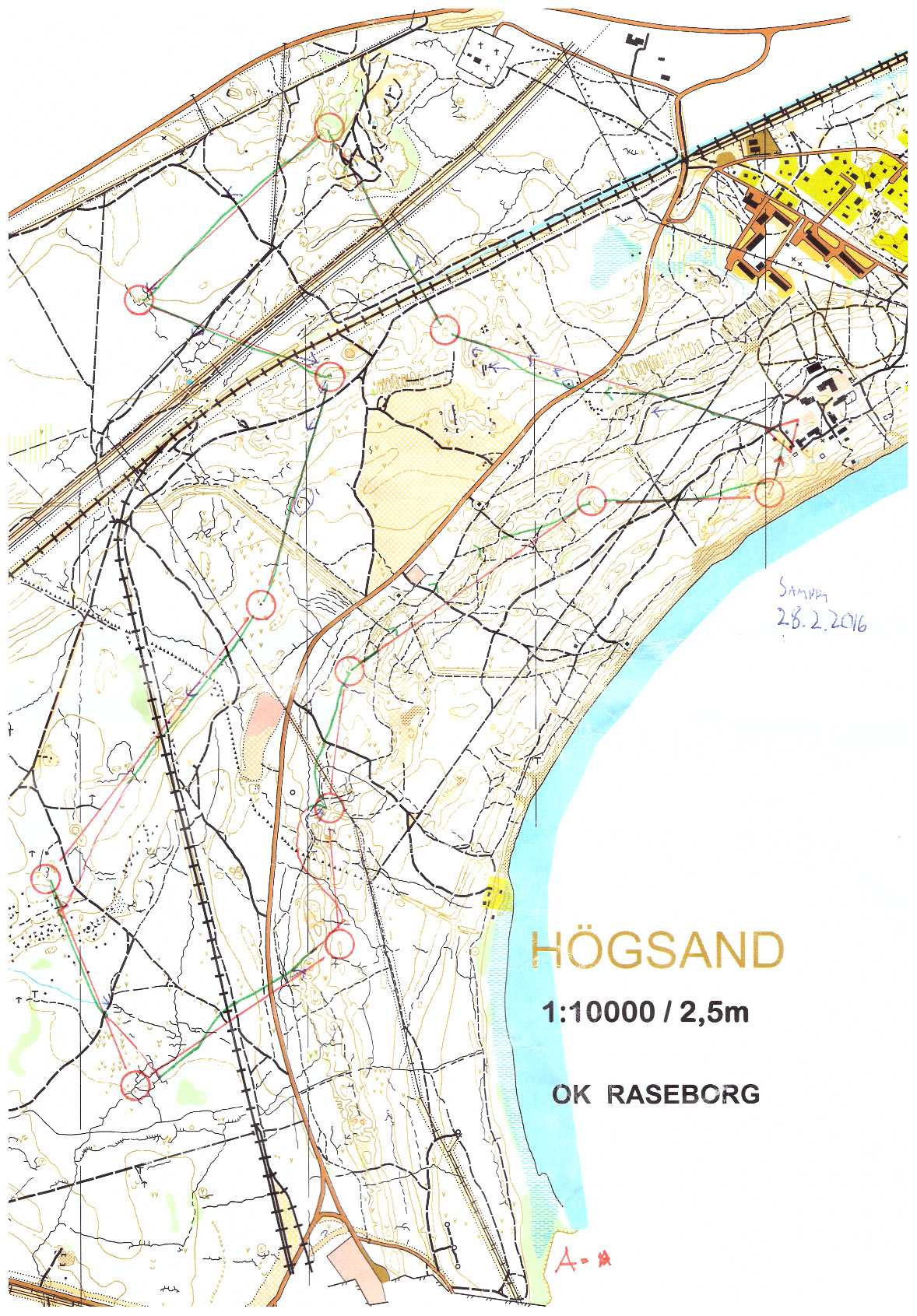 Högsand, yö (27/02/2016)
