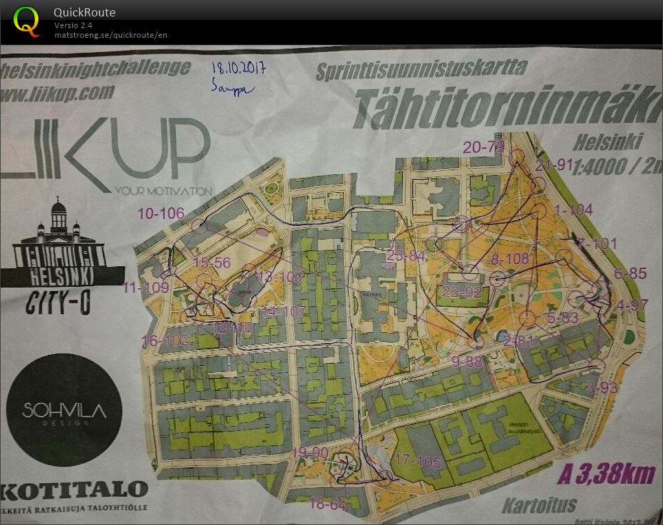 HCN Tähtitorninmäki (18/10/2017)