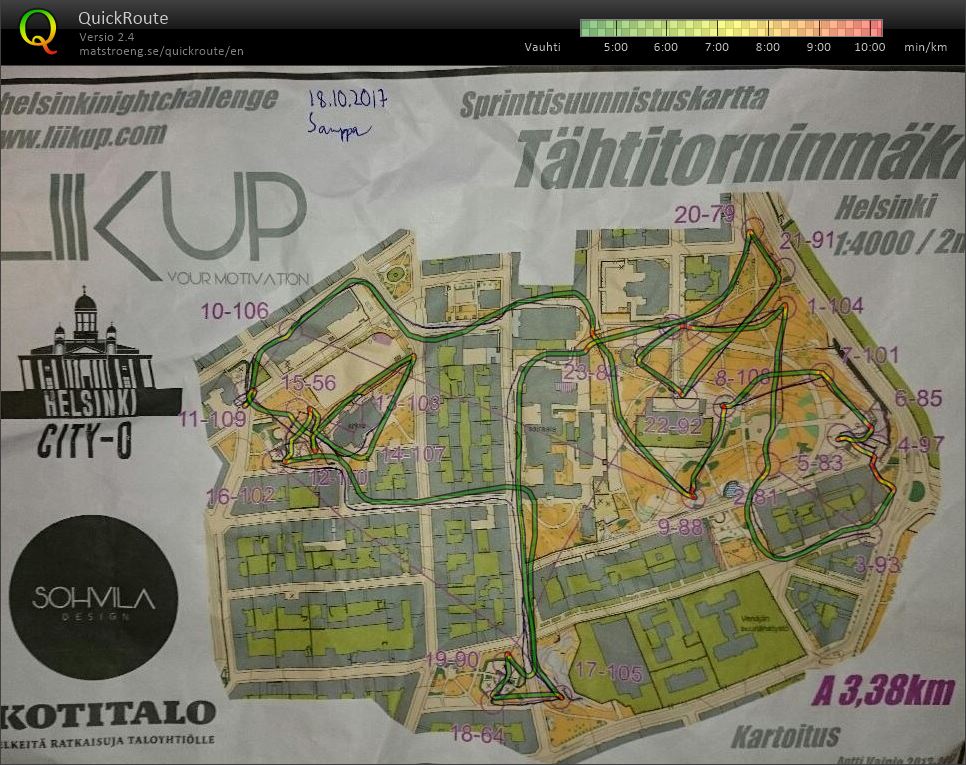 HCN Tähtitorninmäki (18/10/2017)