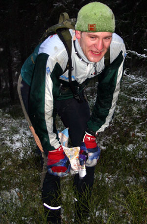 Heikki kituu maastossa
